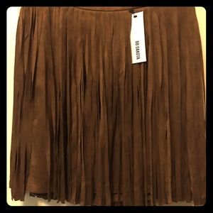Fringe Mini Skirt-BB Dakota-Size 4